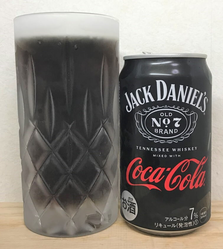 ジャックダニエル&コカコーラ　ジャックコーク缶　グラス